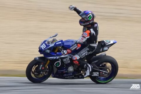 MotoAmerica Virginie Superbike Race 1: Vencedor intransigente, Baz ao pé do pódio (Vídeo)