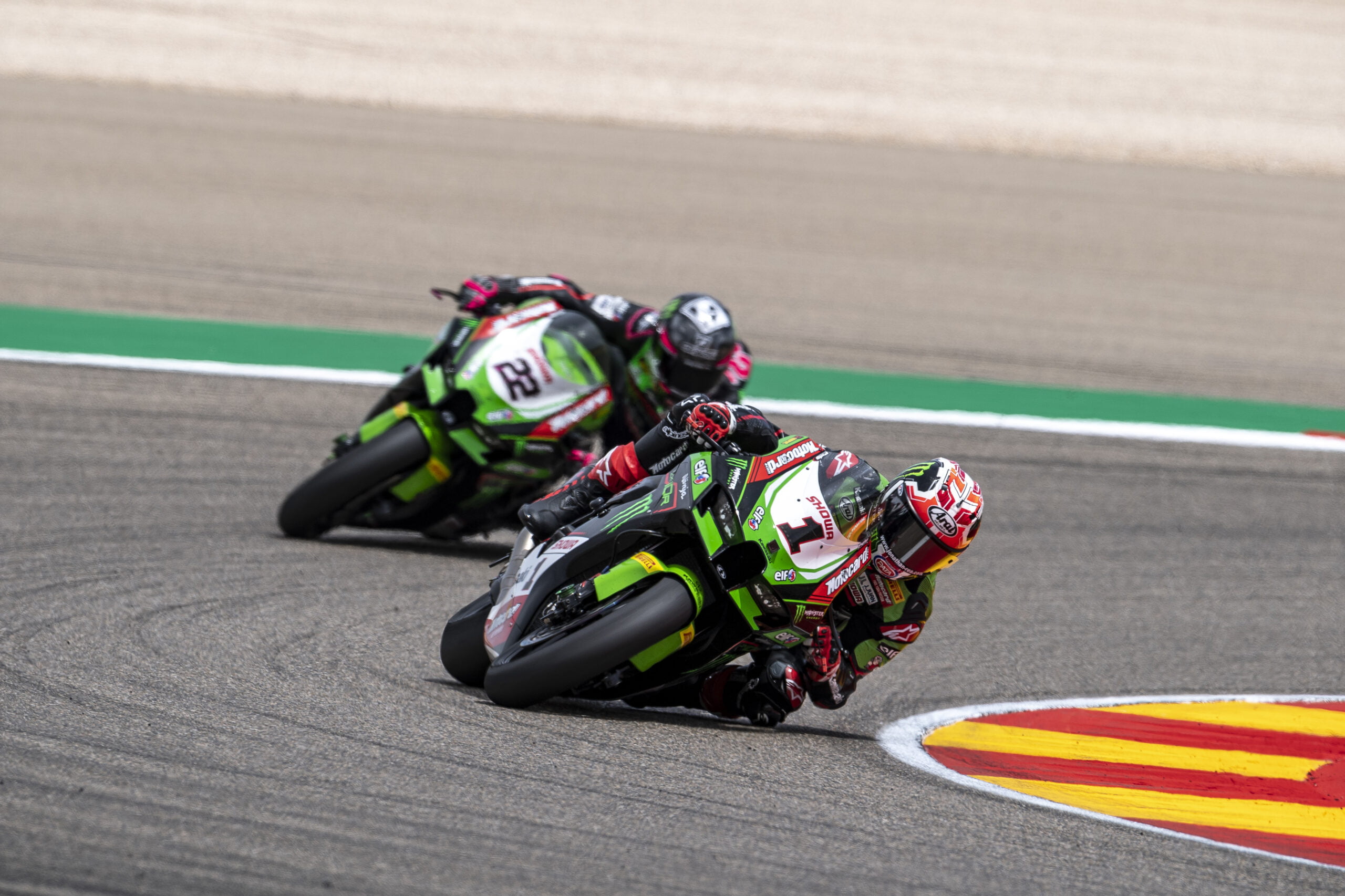 WSBK Superbike Aragón Course SP: Rea and Kawasaki continue