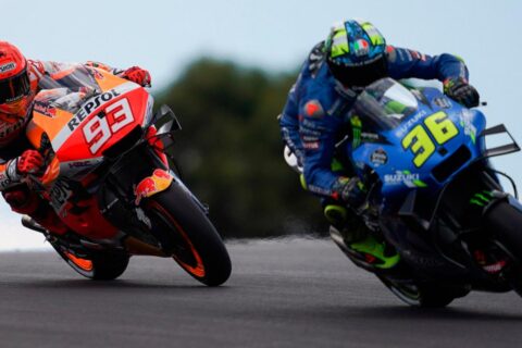 MotoGP Joan Mir : "même si vous êtes Marc Márquez, c'est comme ça"