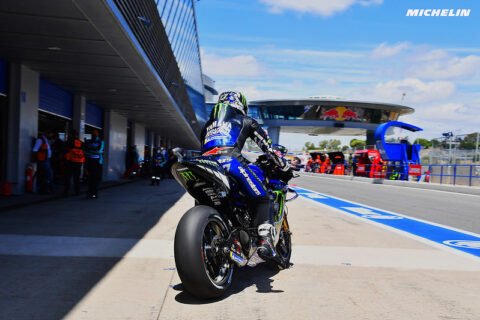 MotoGP Test Jerez, le point à 12h30 : Maverick Viñales en tête mais perd de l'huile...