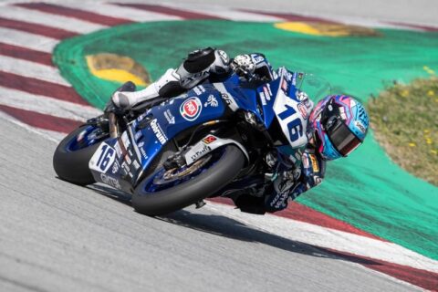 WSBK Supersport Misano Warm up: Cluzel shows his muscles as Race 2 approaches!