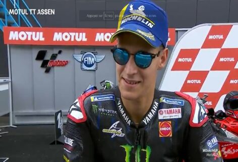 MotoGP Pays-Bas Assen J2 Qualifications Fabio Quartararo (Yamaha/2) « à chaud » !