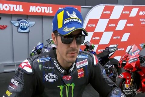 MotoGP Netherlands Assen J2 Qualifying Maverick Viñales (Yamaha/Pole) “hot”!