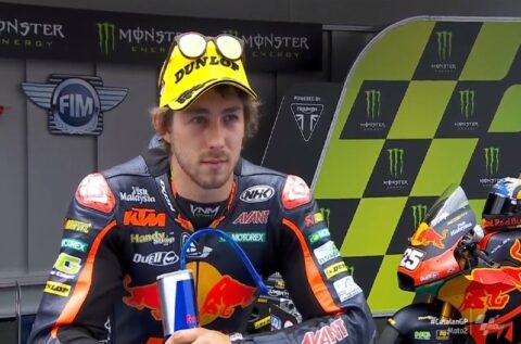 Moto2 Catalogne J2 Qualifications : Remy Gardner (Red Bull KTM Ajo/Poleman) « à chaud » !