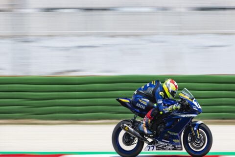 WSBK Supersport Misano Race 2: Unlikely victory for Aegerter! Cluzel on the podium