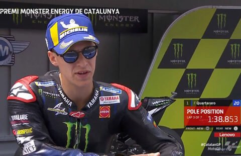 MotoGP Catalogne J2 Qualifications : Fabio Quartararo (Yamaha/Poleman) « à chaud » !