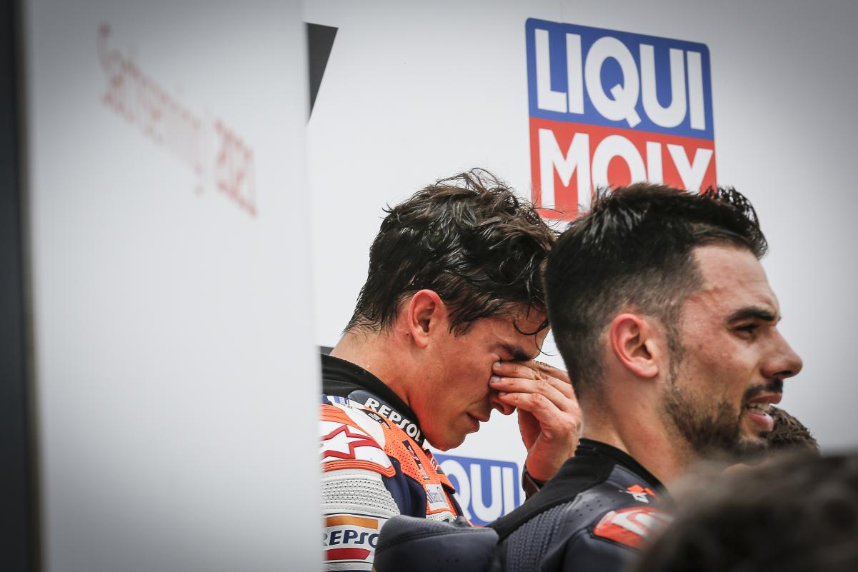 MotoGP blessure de Marc Márquez face à d’autres grands sportifs : Pedrosa, Federer, Schumacher…