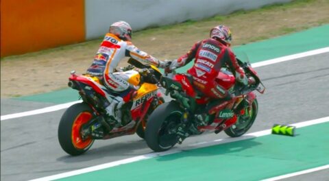 Morbidelli Miller Marquez Catalogne