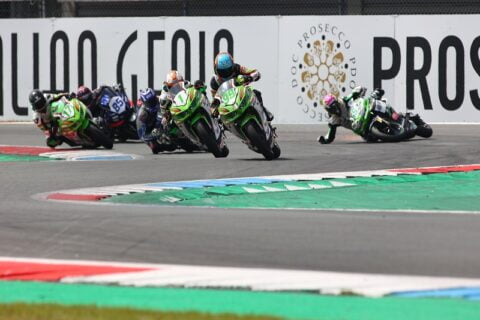 Supersport 300 Assen J2: Huertas wins a 3rd victory and consolidates his position in the championship