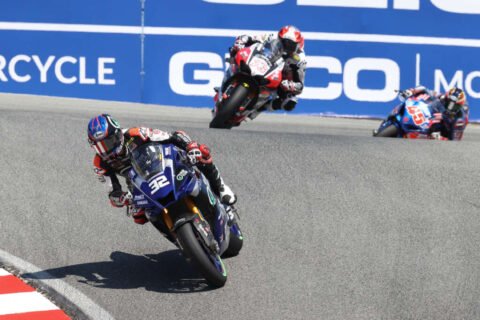 MotoAmerica Superbike Laguna Seca J2 : Loris Baz toujours plus près mais Jake Gagne gagne encore ! (Vidéo)