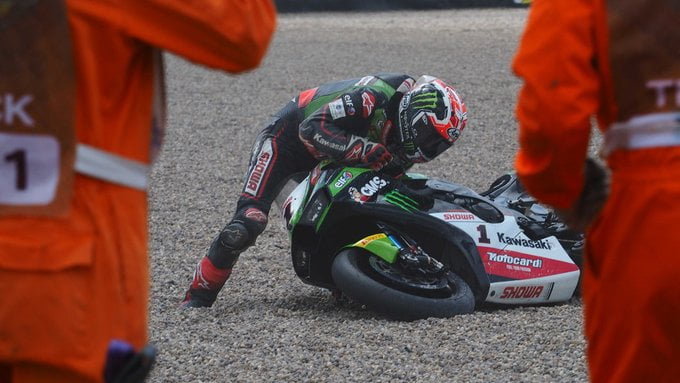 WSBK Donington J3 Rea (Kawasaki/AB) : “j’ai trouvé ma limite et j’en ai payé le prix”