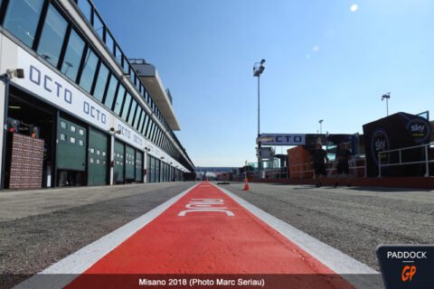 MotoGP: Uma sensação de regresso às aulas hoje durante o teste privado em Misano... Sem Andrea Dovizioso!