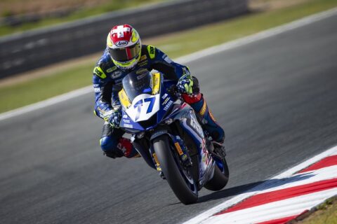 Supersport Navarre Race 1: Aegerter vence uma luta acirrada contra Odendaal!