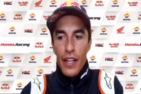 MotoGP Silverstone J2 Débriefing Marc Márquez (Honda/5) : « C'est demain que ça va compter », etc. (Intégralité)