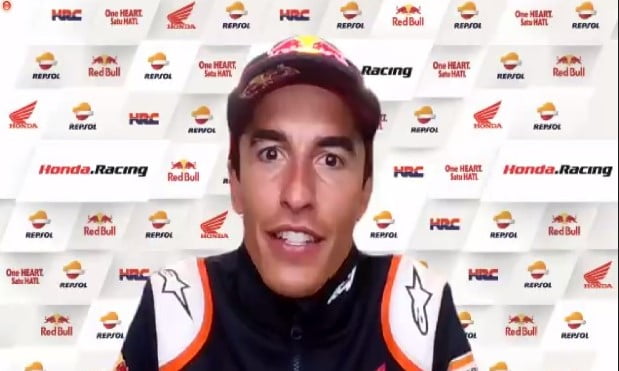 MotoGP Silverstone J0 Débriefing Marc Márquez : « Je suis toujours optimiste le jeudi », etc. (Intégralité)