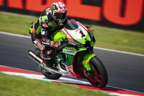 Superbike Most Warm up: Rea regains confidence at the start of the final day