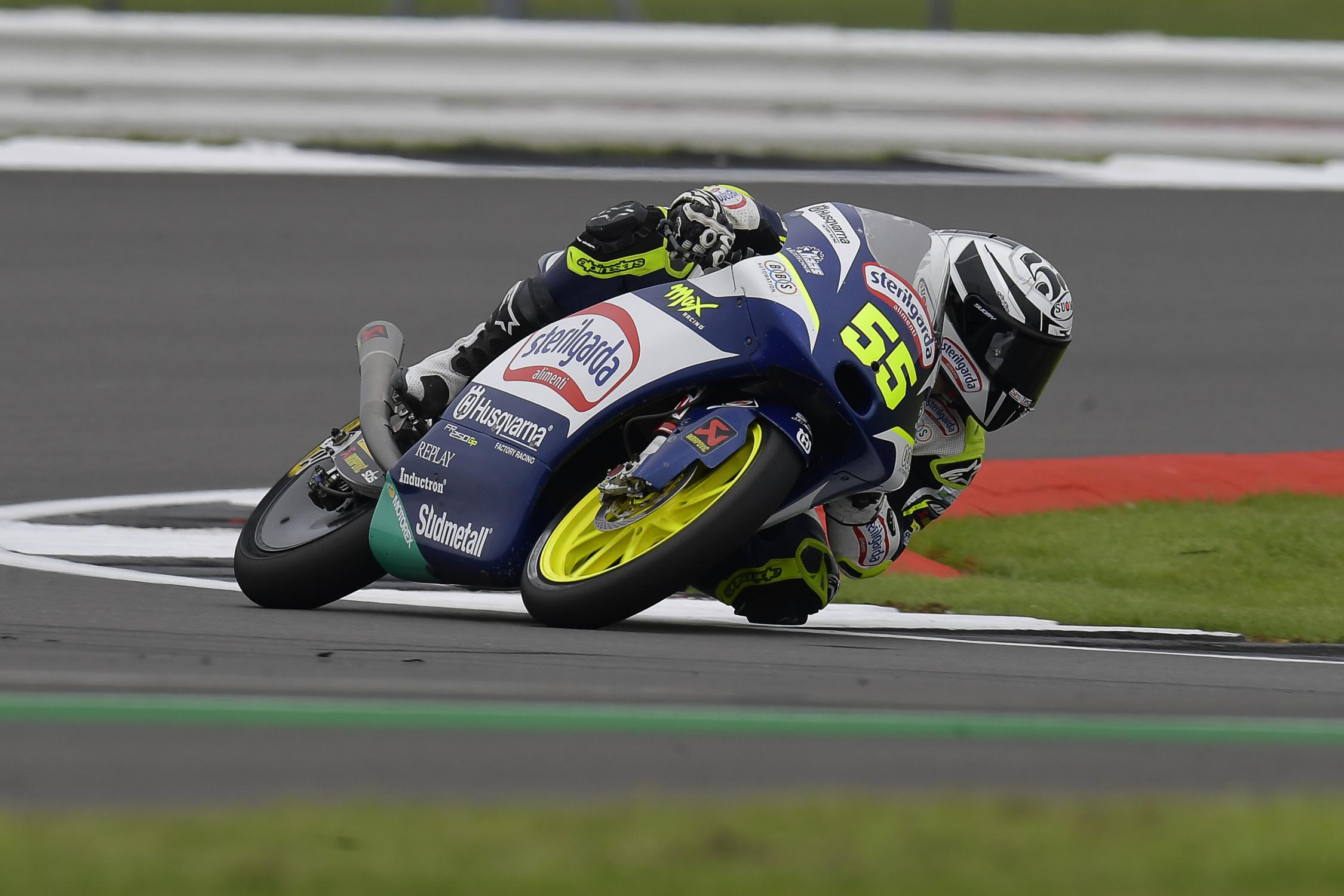 Moto3 Silverstone FP2 : Romano Fenati double la mise et bat le record du tour