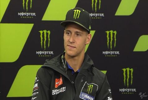 MotoGPシルバーストーンJ2報告会 ファビオ・クアルタラロ（ヤマハ/3）「一番の目的はフロントローに立つことだった」ほか（全体）