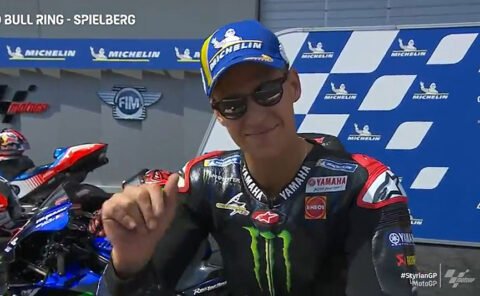 MotoGPスティリアJ2予選：ファビオ・クアルタラロ（ヤマハ/3）「熱い」！