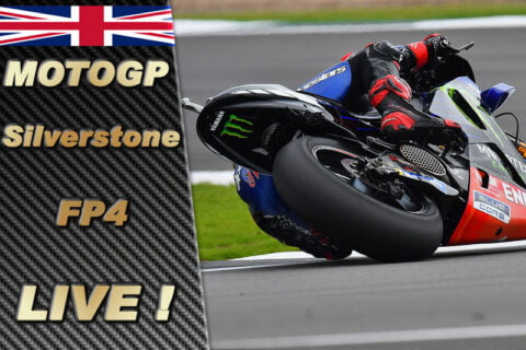 MotoGP シルバーストーン FP4 LIVE: ファビオ クアルタラロが仕事をします!