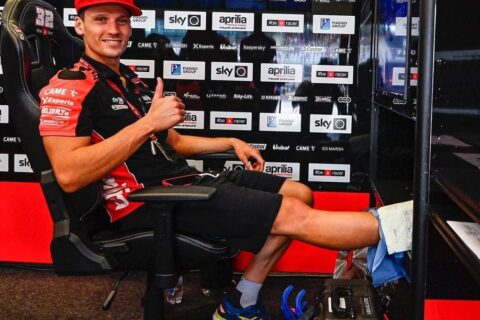 MotoGP Silverstone Aprilia : Sans Viñales mais sans doute avec Savadori
