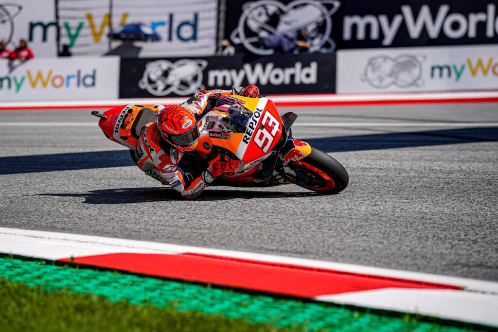 MotoGP Styrie J1 Marc Marquez (Honda/6) : « honnêtement j’attendais beaucoup plus »