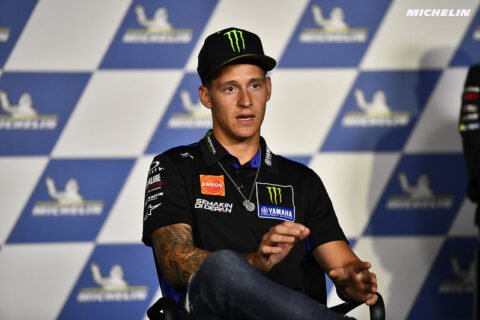 MotoGP Styrie J1 Débriefing Fabio Quartararo (Yamaha/8) : « Il va falloir faire un step pour ne pas être ridicule le dimanche », etc. (Intégralité)