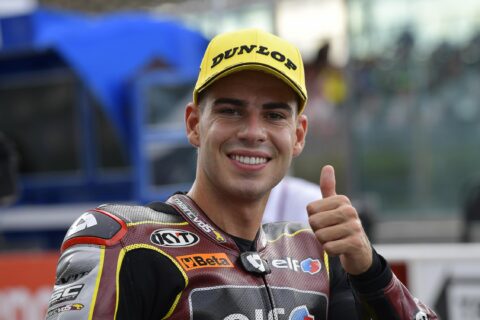 Moto2 Misano 1 Warm Up : Augusto Fernandez le plus rapide, chute pour Raúl Fernandez