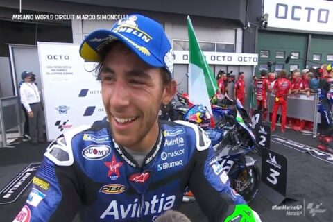 MotoGP Misano J3 Course : Enea Bastianini (Ducati/3) « à chaud » !