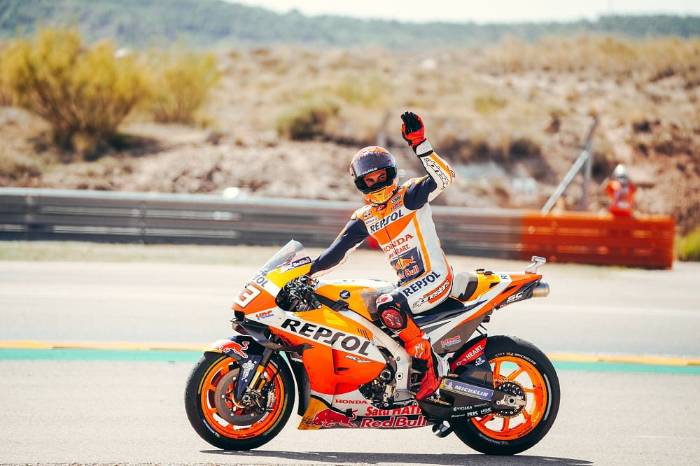MotoGP Aragon J3 VIDEO: the suffering of Marc Marquez live