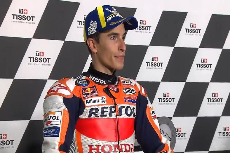 MotoGP Aragón J3 Debriefing Marc Márquez (Honda/2): “I suffered more than I had fun”, etc. (Entirety)