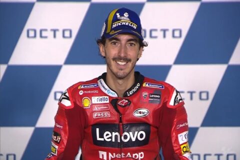 MotoGP Misano 1 J3 Débriefing Francesco Bagnaia (Ducati/1) : « Cette victoire est encore plus spéciale que la première », etc. (Intégralité)