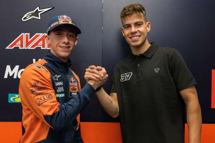 Moto2 2022 OFFICIEL : Acosta et Augusto Fernandez arrivent chez Ajo KTM