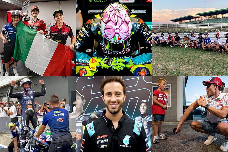 Quartararo, Rossi, Márquez, Bagnaia… As principais redes sociais da semana (13 a 19 de setembro)