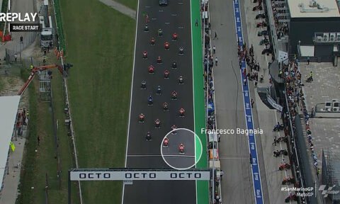Francesco Bagnaia départ Misano