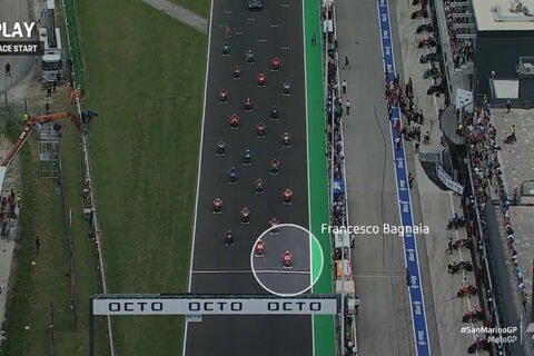Francesco Bagnaia départ Misano