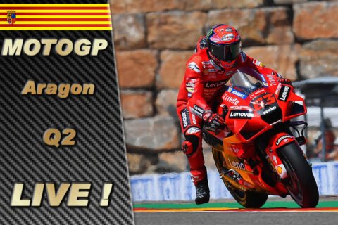 MotoGP Aragón Q2 LIVE : Ducati fait parler la poudre !
