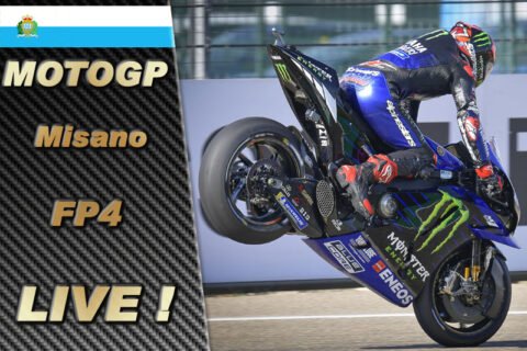 MotoGP Misano 1 FP4 LIVE : Fabio Quartararo stoppe les Ducati !