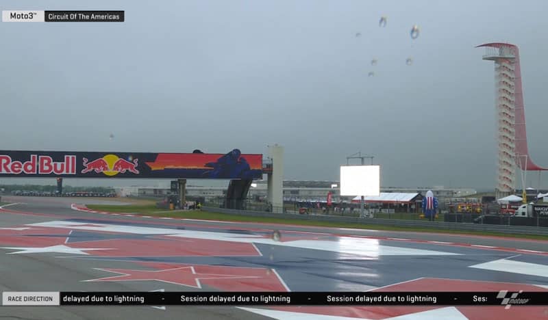 MotoGP Austin : La météo attend de l’eau !