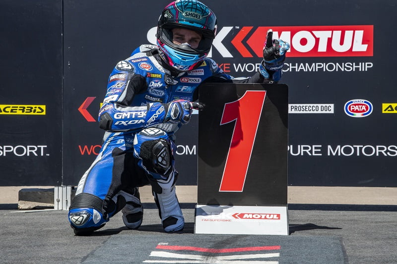 WSBK Supersport : Auteur de son 1er doublé, Cluzel est l’homme fort de la fin de saison