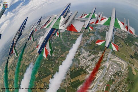 Moto GP : La patrouille de l'air déploiera son drapeau italien à Misano !
