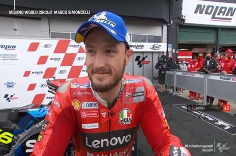 MotoGP Misano 2 J2 Qualifications Jack Miller (Ducati/2) : « à chaud » !