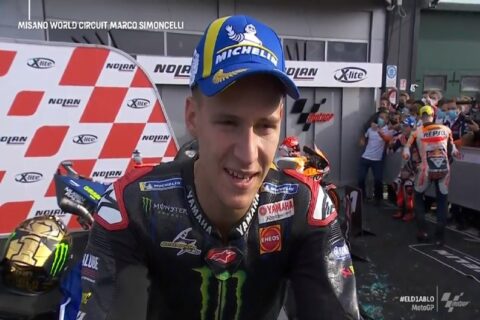 MotoGP Misano-2 J3 Course : Fabio Quartararo, Champion du monde MotoGP 2021 « à chaud » !