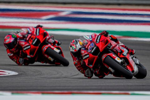 MotoGP Austin J2 Francesco Bagnaia (Ducati/1) : « Je remercie Jack ! »