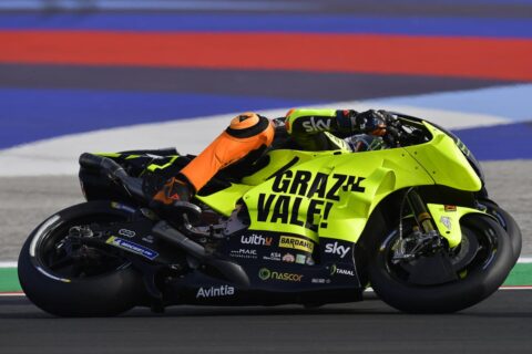 MotoGP Misano-2 J3 Luca Marini (Ducati/9) : "j'ai essayé d'honorer Valentino avec un bon résultat"