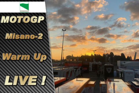 MotoGP Misano-2 Warm Up LIVE : Takaaki Nakagami au soleil levant...