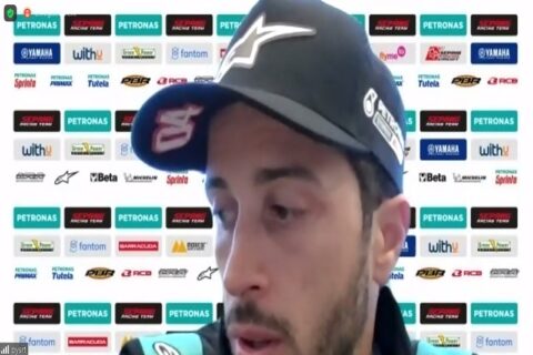 MotoGP Portimão-2 J3 Debriefing Andrea Dovizioso (Yamaha/14): “Quando se larga em 21º da grelha complica-se”, etc. (Totalidade)