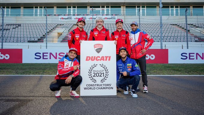 MotoGP Gigi Dall’Igna annonce la couleur 2022 chez Ducati : « avec Bagnaia, nous avons un super pilote »