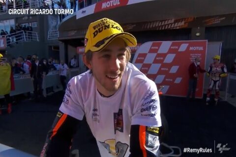 Moto2 Valence J3 Course : La réaction du Champion du monde, « à chaud »