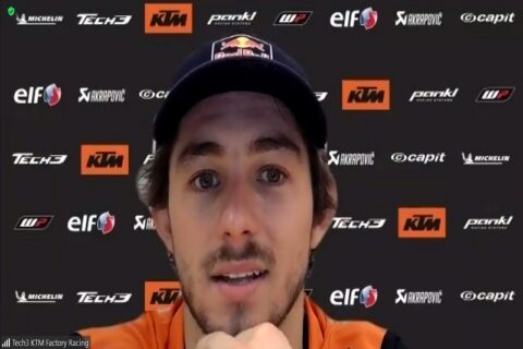 MotoGP Test Jerez J2 Débriefing Remy Gardner (Tech3 KTM/22) : « Le MotoGP est plus exigeant sur le plan physique » (Intégralité)